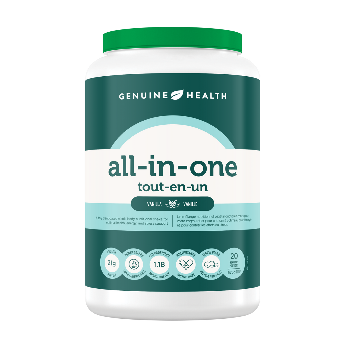 Genuine Health All-In-One Nutritional Shake Vanilla - 675g