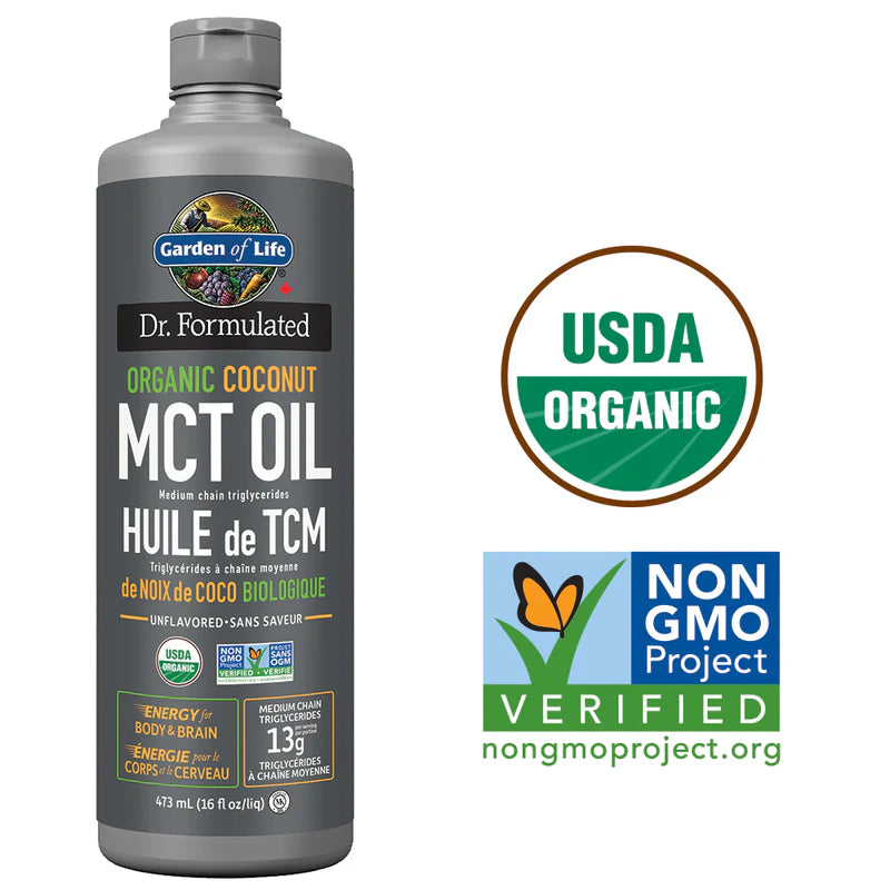 Garden of Life - Organic Coconut MCT Oil - 473ml