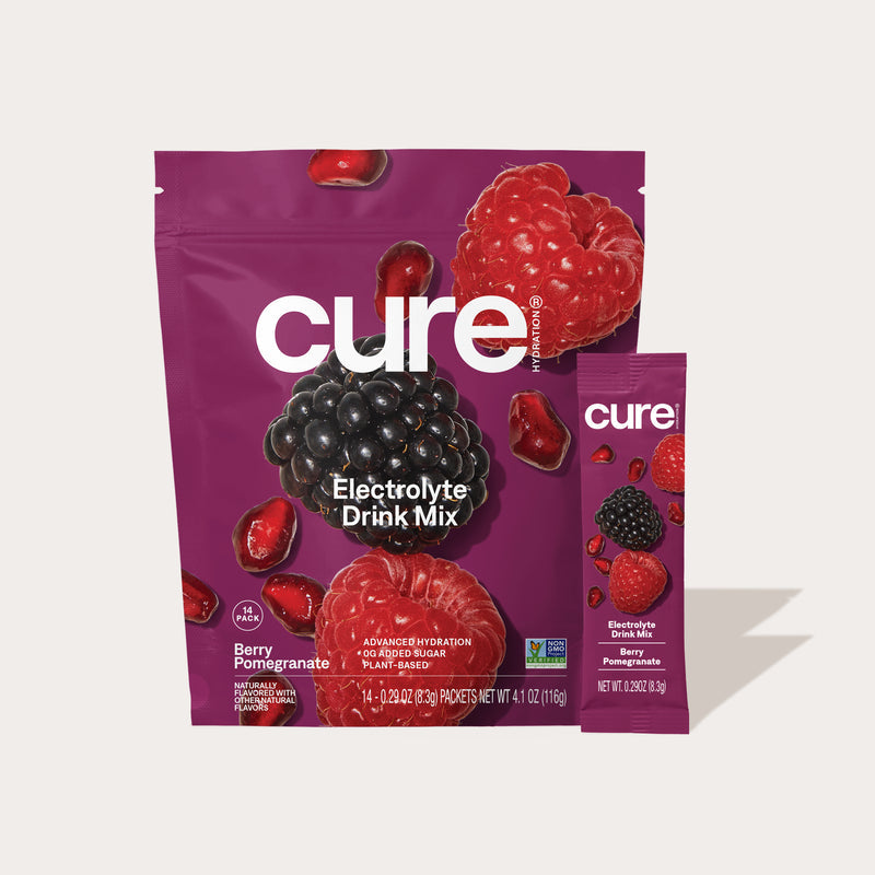 Cure Hydration Mix - 14 Serving Pouch - Berry Pomegranate