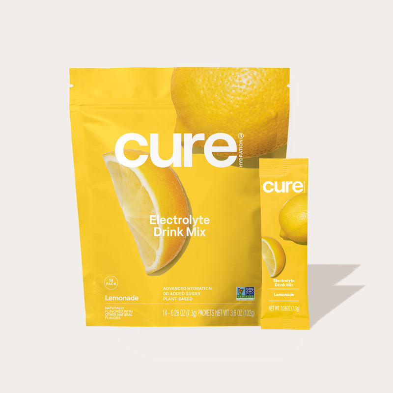 Cure Hydration Mix - 14 Serving Pouch - Lemonade