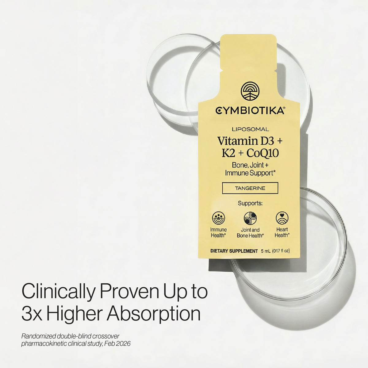Cymbiotika Vitamin D3+K2+Coq10
