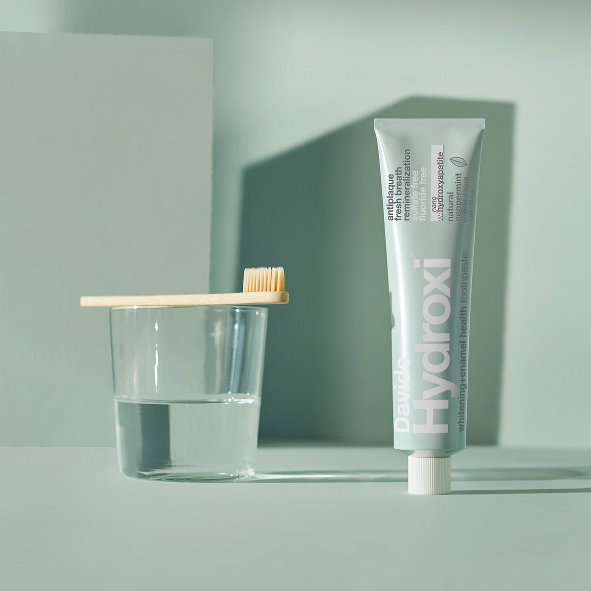 Davids Whitening + Enamel Health Toothpaste- Peppermint 113g