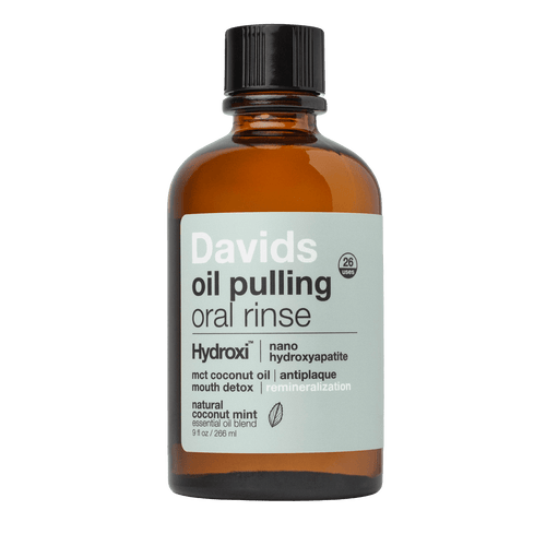 Davids Oil Pulling Oral Rinse- Coconut Mint 266mL