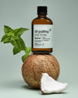 Davids Oil Pulling Oral Rinse- Coconut Mint 266mL