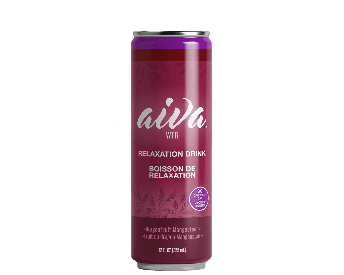 Aiva Relaxation Drink - Dragonfruit Mangosteen 355mL