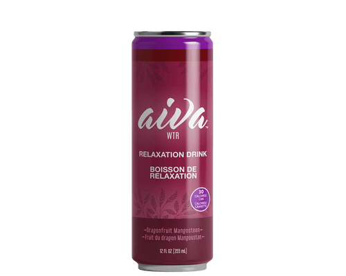 Aiva Relaxation Drink - Dragonfruit Mangosteen 355mL