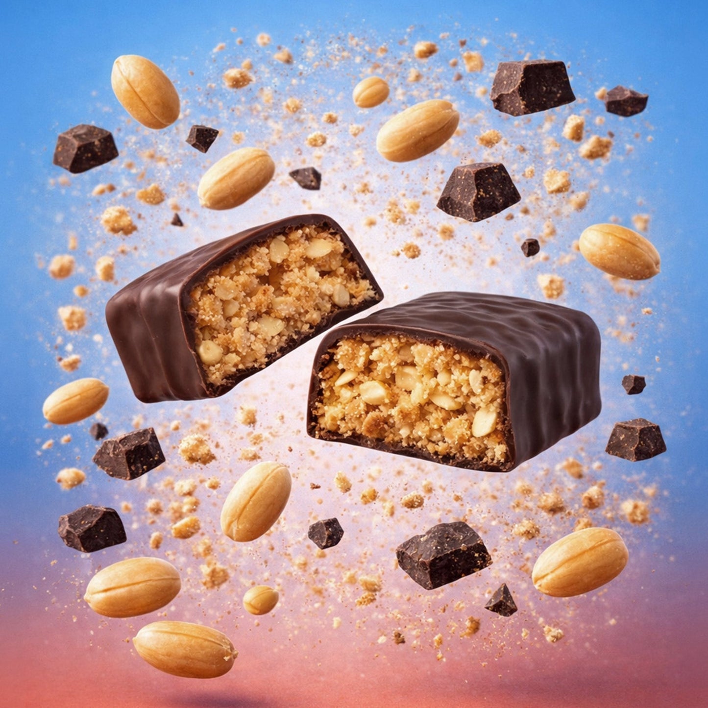 EatLove Dark Chocolate Peanut Bar 55g
