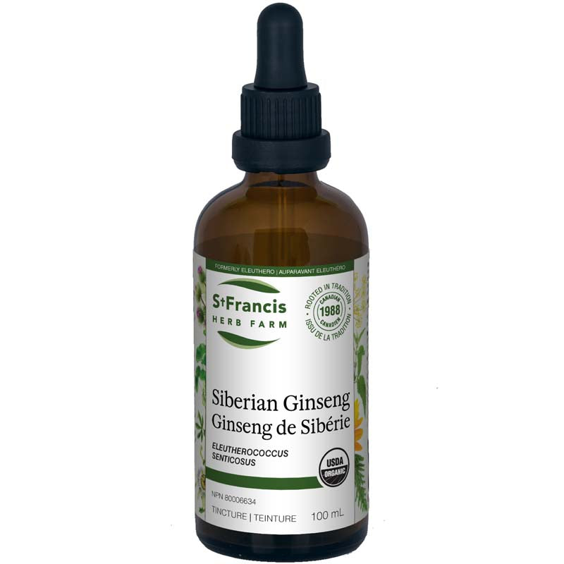 St Francis Eleuthero (Siberian Ginseng) 100ml