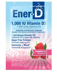 Ener-D Vitamin D3+ Drink Mix Raspberry- 24 Packets