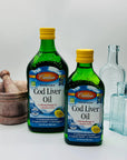 Carlson Wild Norwegian Cod Liver Oil Lemon 250ml