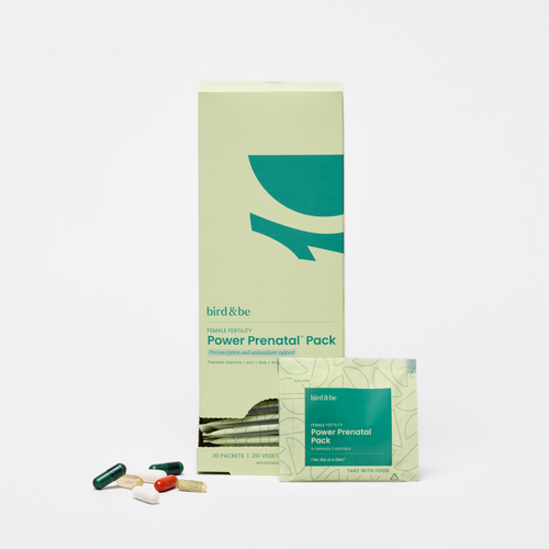 bird & be Female Fertility Power Prenatal Pack 30 Packets