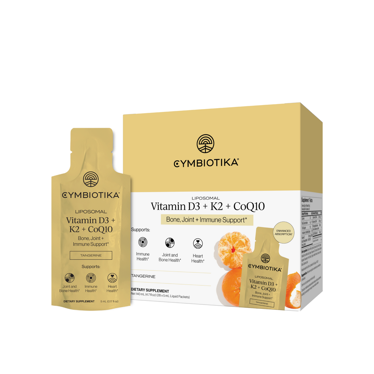 Cymbiotika Vitamin D3+K2+Coq10