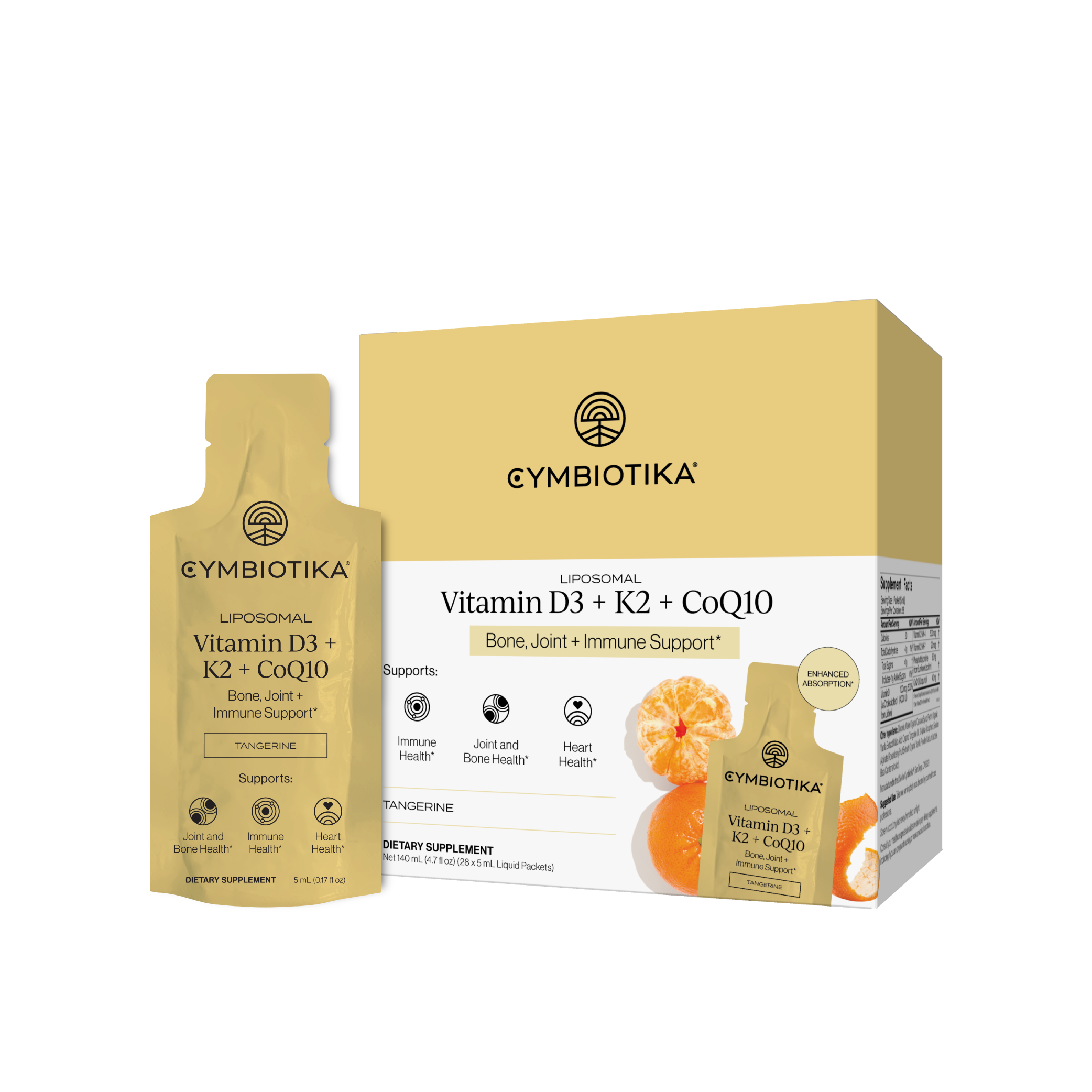 Cymbiotika Vitamin D3+K2+Coq10