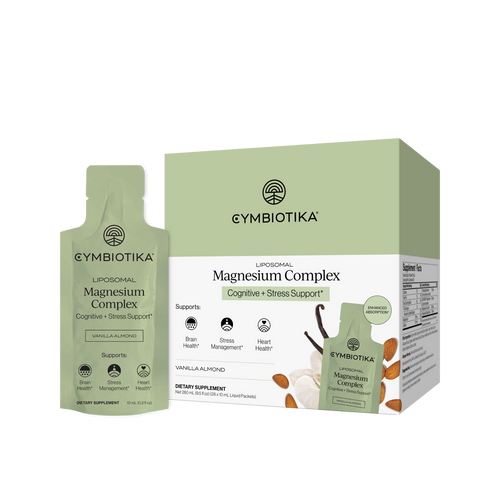 Cymbiotika Lipsomal Magnesium Complex Vanilla Almond
