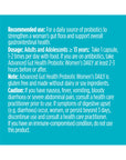 Genuine Health Advanced Gut Health Women's Daily Probiotic - 50 billion 60 veg caps