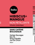 Healtea - Hibiscus+Mango - Non Sparkling Botanical Infusion - 355ml