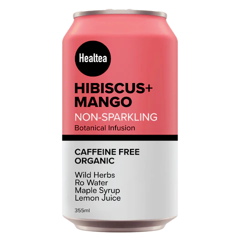 Healtea - Hibiscus+Mango - Non Sparkling Botanical Infusion - 355ml