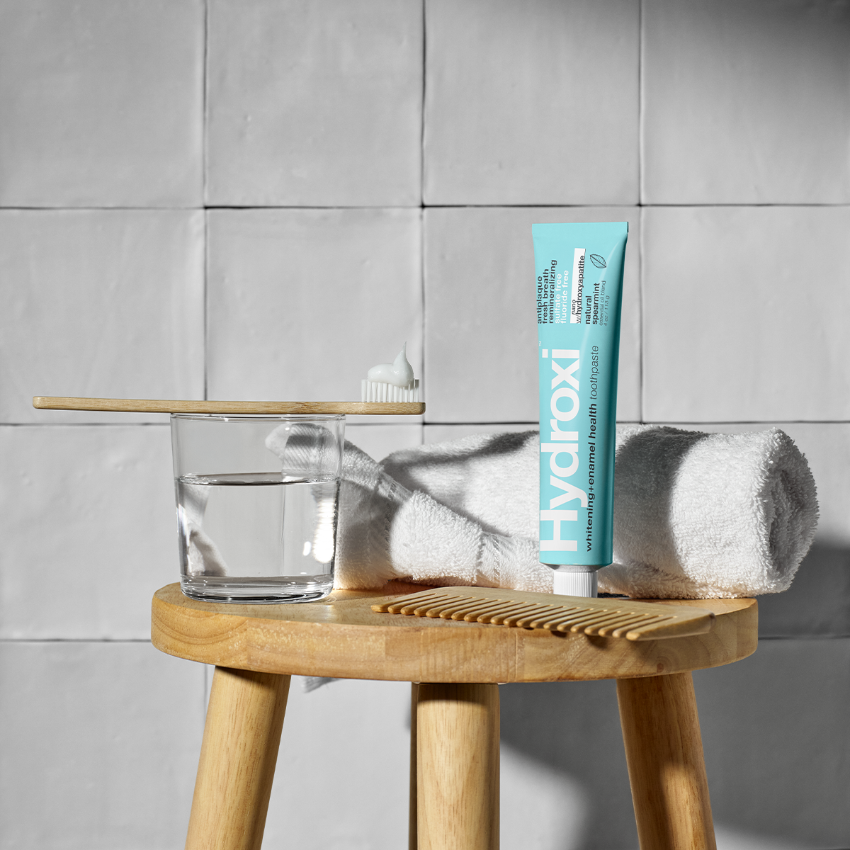 Davids Whitening + Enamel Health Toothpaste- Spearmint 113g