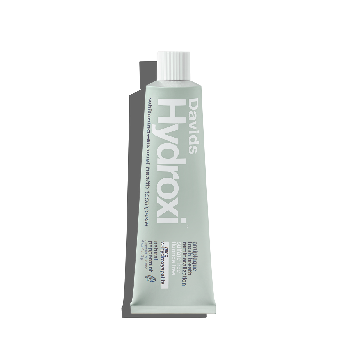 Davids Whitening + Enamel Health Toothpaste- Peppermint 113g