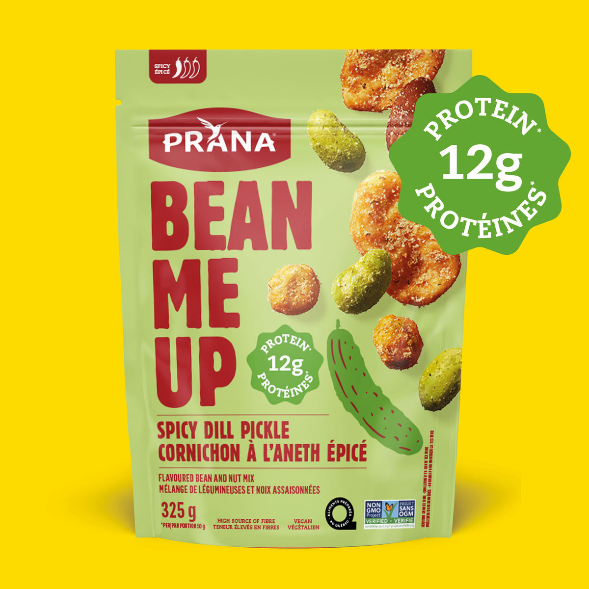 Prana Bean Me Up- Spicy Dill Pickle 325g