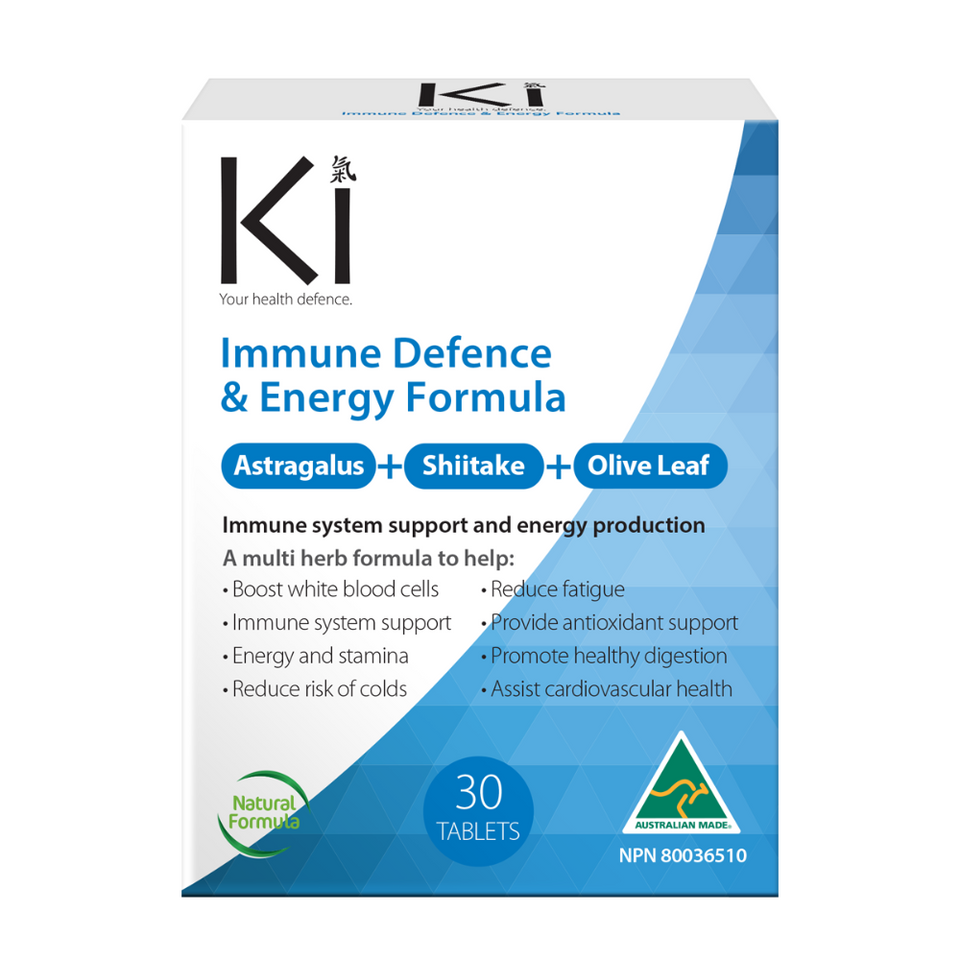 KI Immune Defence and Energy Formula 30 tab