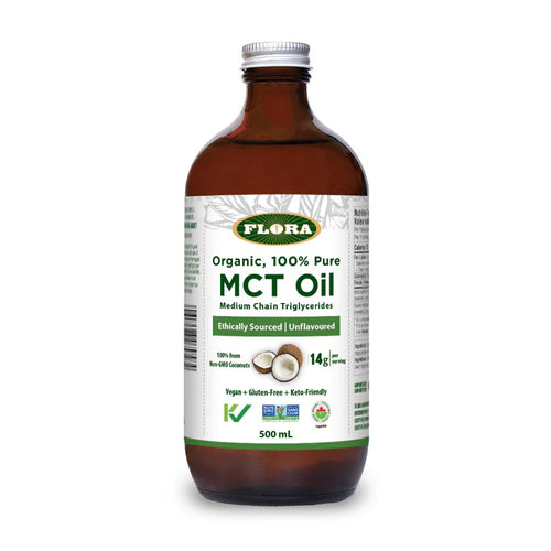 Flora Organic 100% Pure MCT Oil 500ml