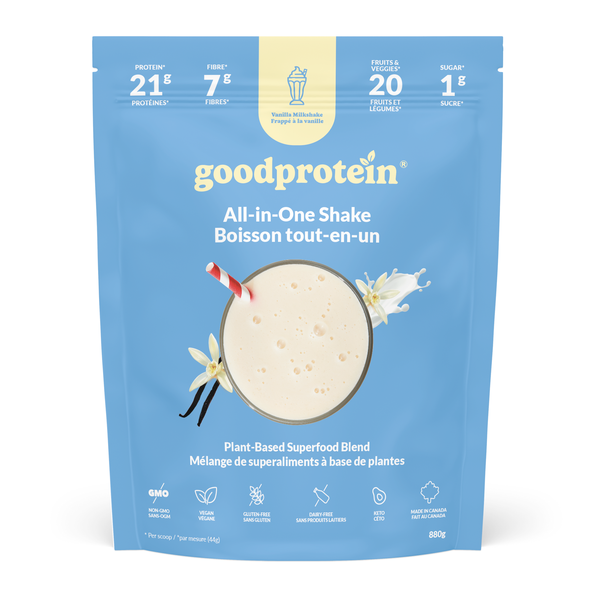 Good Protein All-In-One-Shake Vanilla 880g