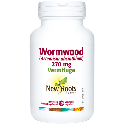 New Roots Wormwood Vermifuge 270mg 100caps