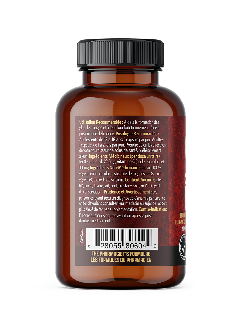 Pure Lab Vitamins Carbonyl Iron 90vcap