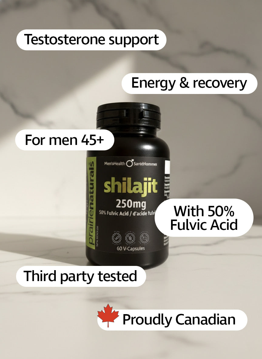 Prairie Naturals Shilajit 250mg 60 caps