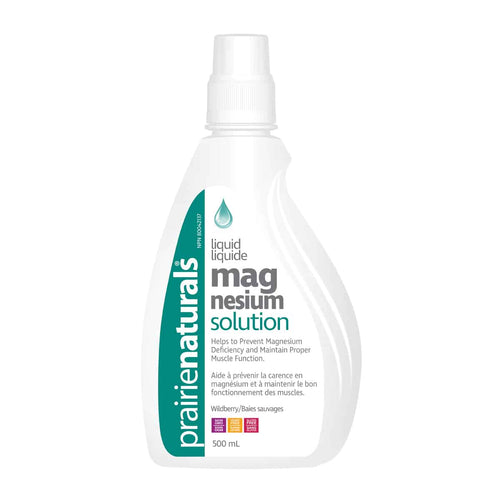 Prairie Naturals Liquid Ionic Magnesium Solution Magnesium & Malic Acid 500ml