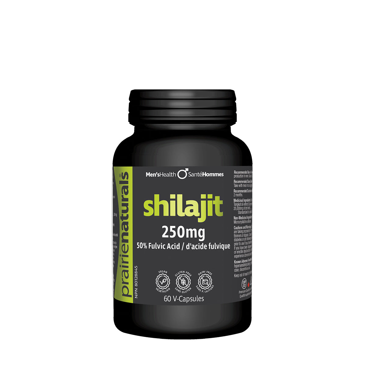 Prairie Naturals Shilajit 250mg 60 caps