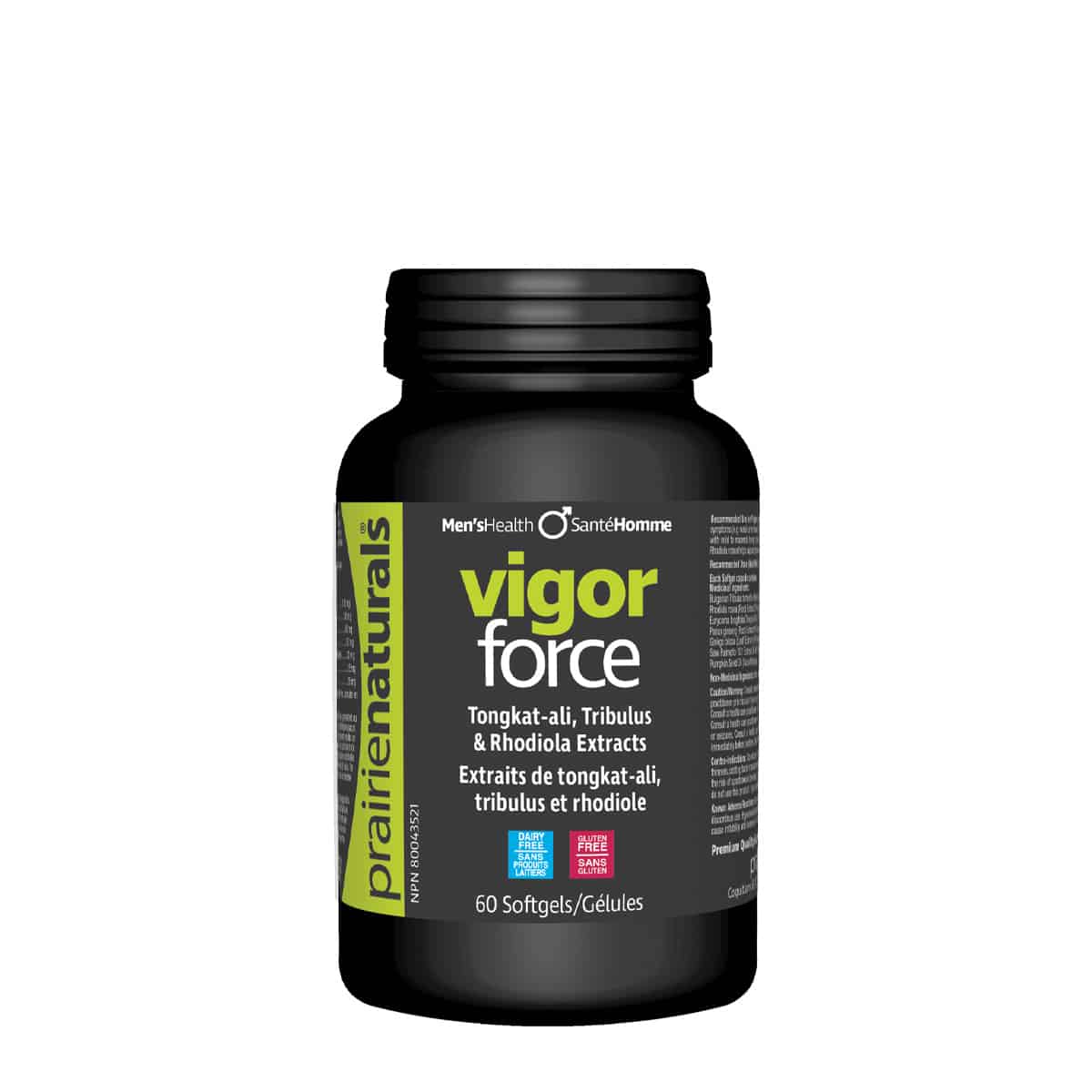 Prairie Naturals Vigor Force 60 Softgel – Wellness Market