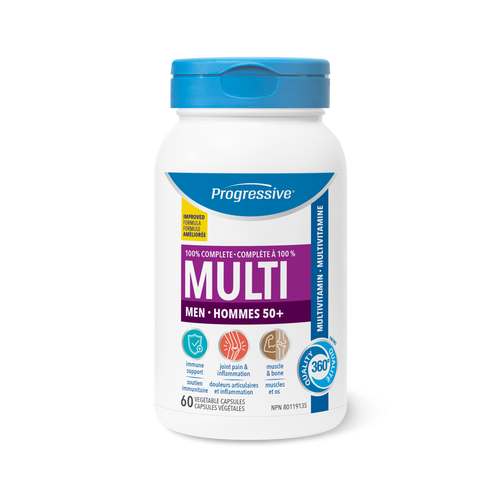 Progressive Multi Men 50+ 120 caps