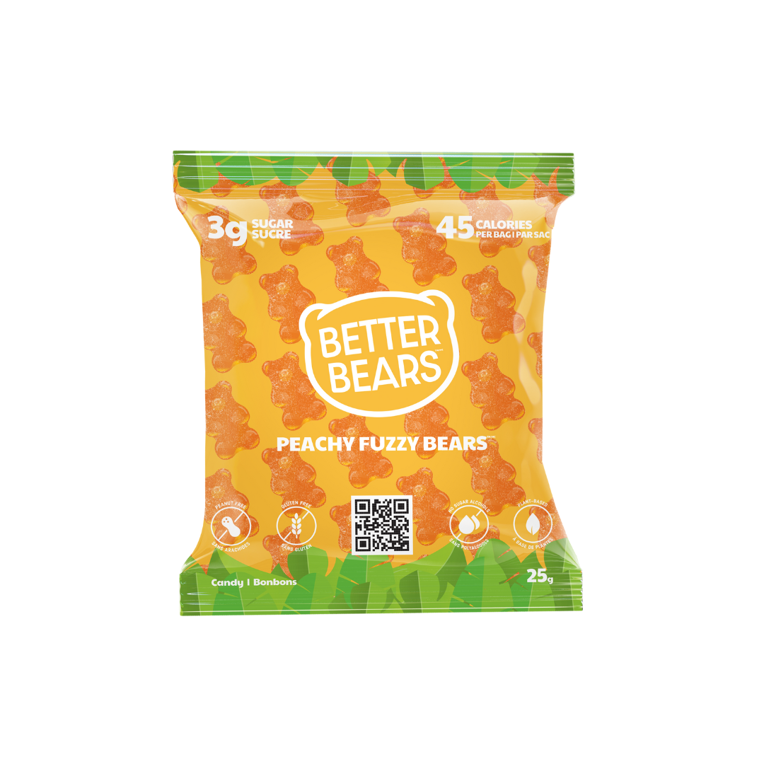 Better Bears - Peachy Fuzzy Bears 50g bag