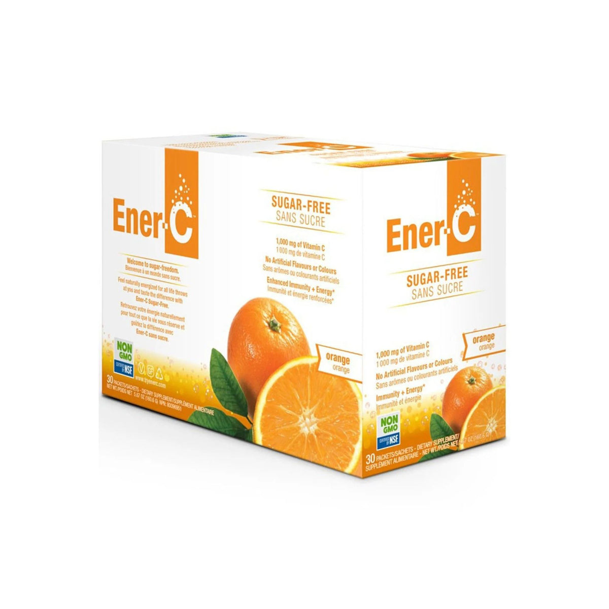 Ener-C Vitamin C 1000mg Orange - Sugar Free 30 packets