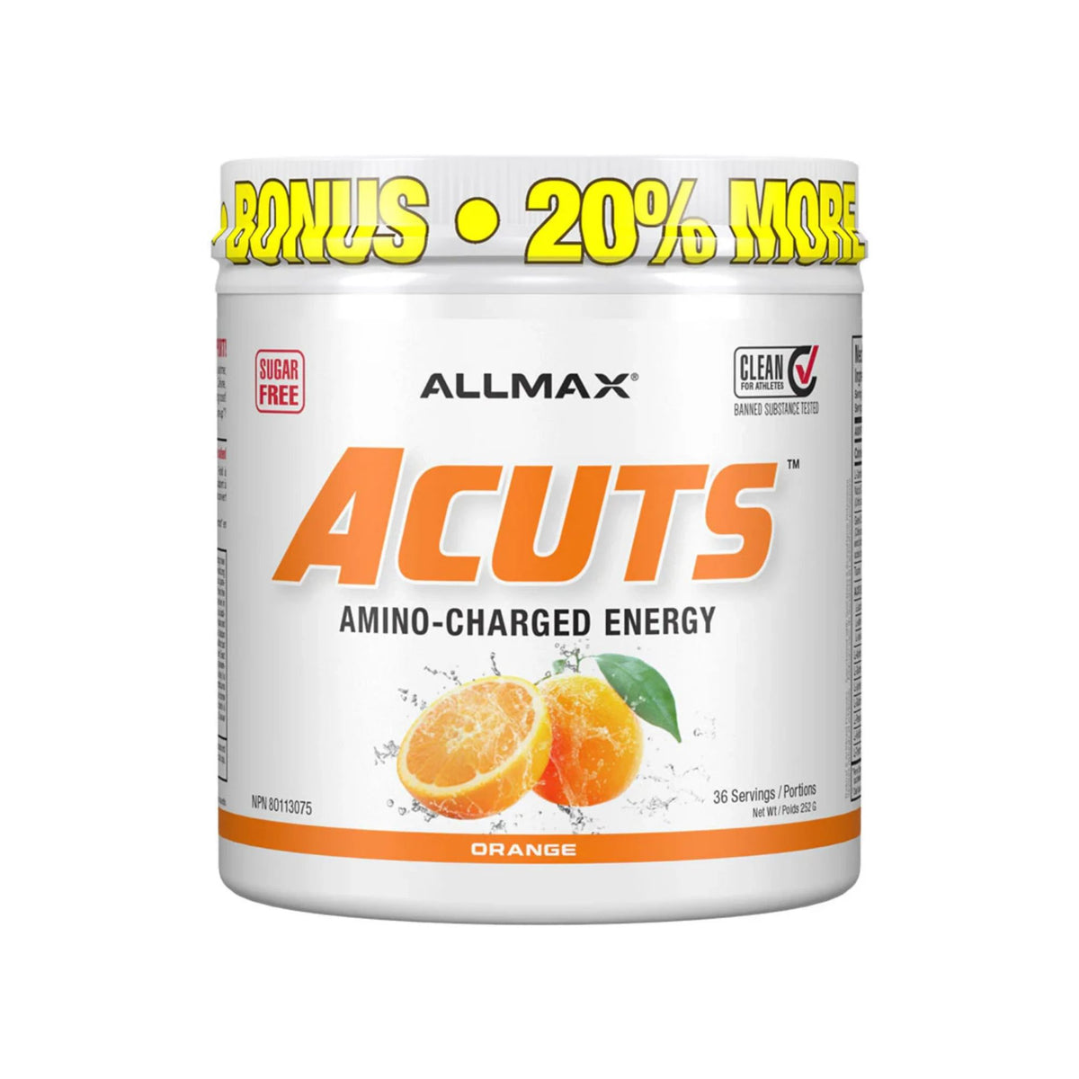 Allmax A Cuts Orange 252g