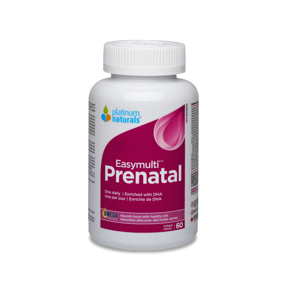 Platinum Naturals Easymulti Prenatal 60 cap