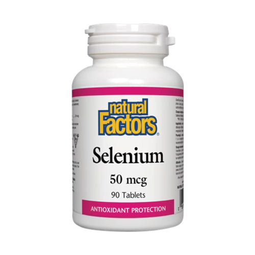Natural Factors Selenium 50 mcg 90 tabs