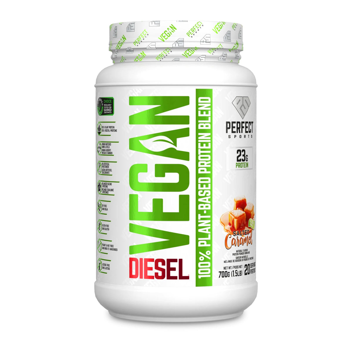 Diesel Vegan Salted Caramel Protein 1.5lb