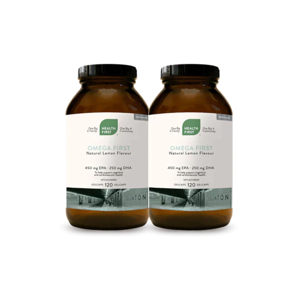 Health First Omega First 120+120 Gelcap - Duo Pack