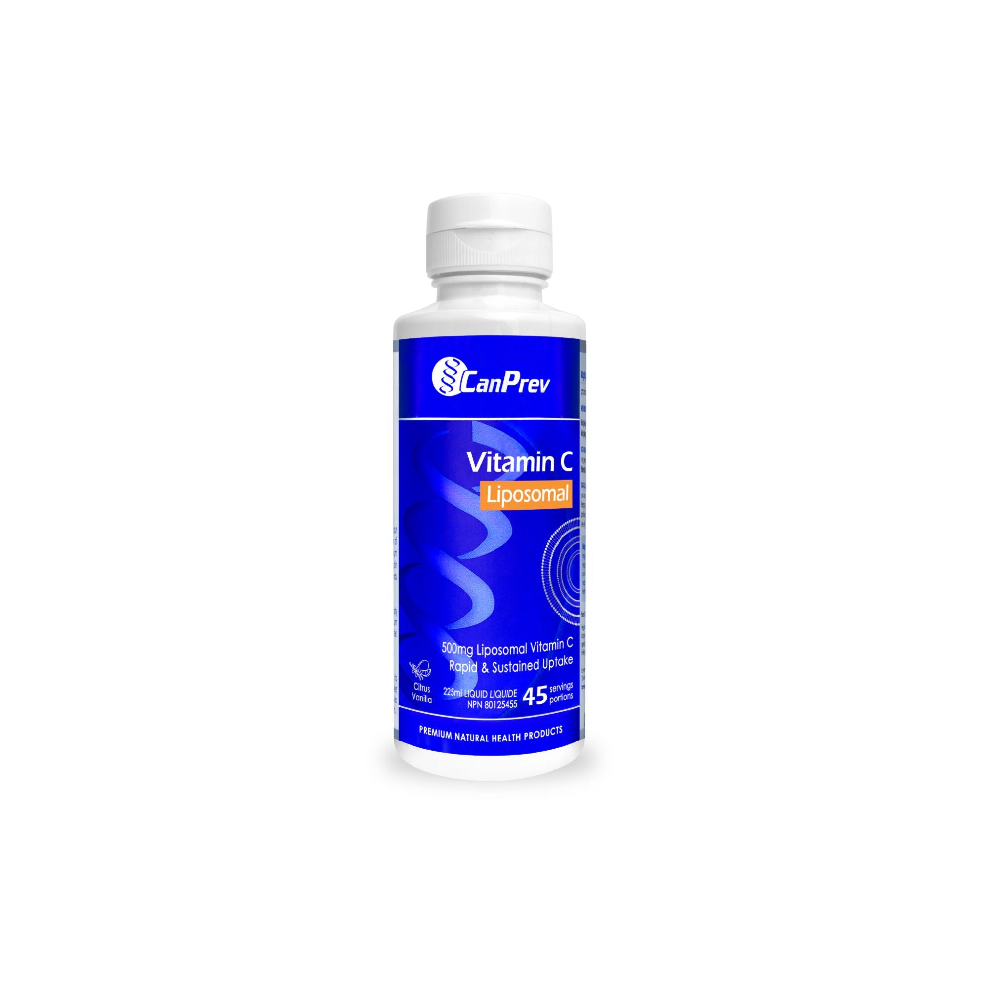 CanPrev Vitamin C Liposomal 225mL Citrus Vanilla