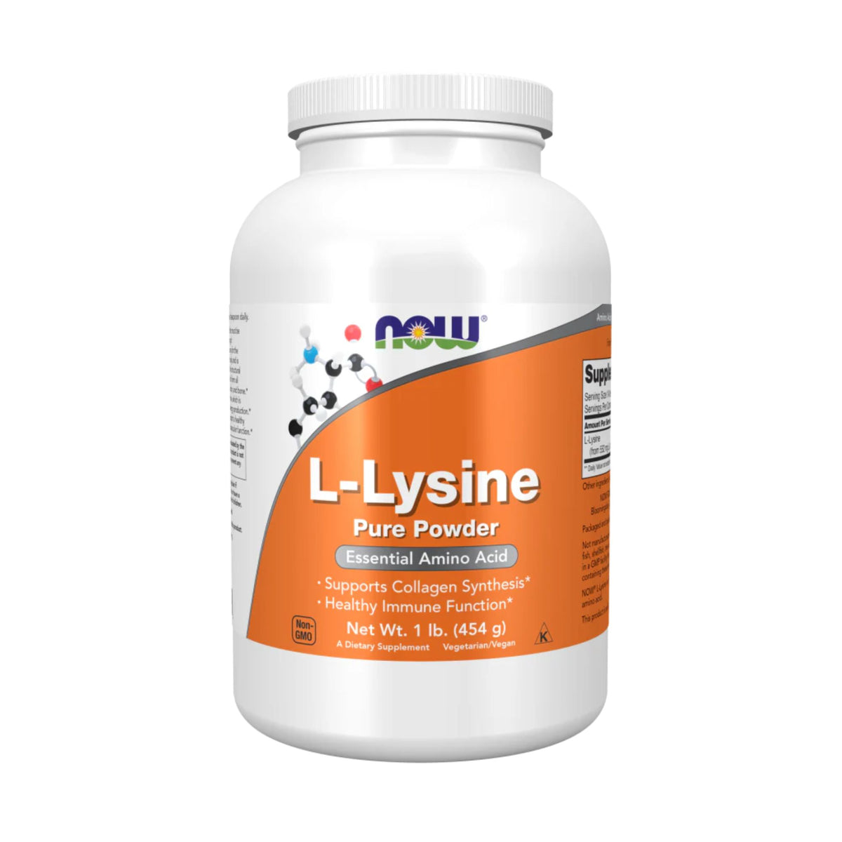 NOW L-Lysine Powder 454g