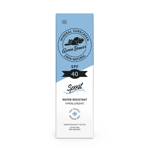 Green Beaver Natural  Mineral Sunscreen SPF 40 90ml Lotion