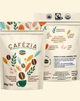 Cafezia Ground Dark Roast Coffee/Herb Mix - 56g