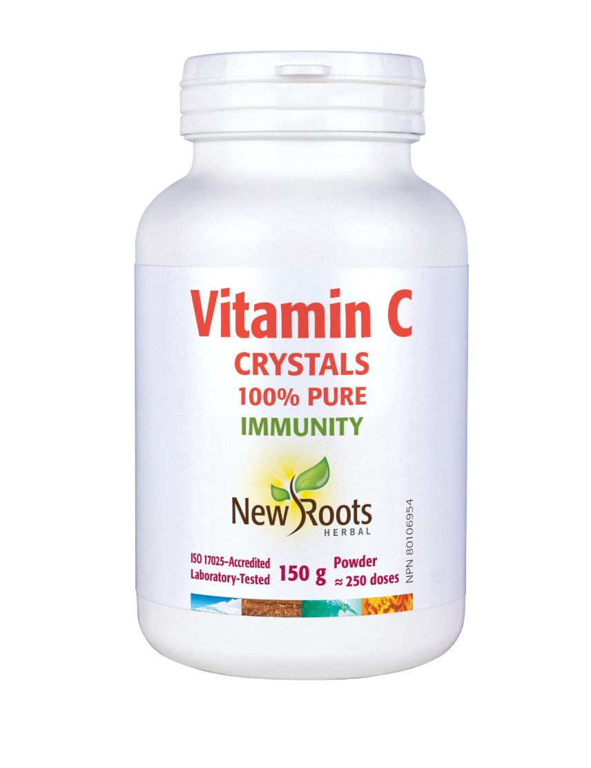New Roots Vitamin C Crystals 100% Pure 150g