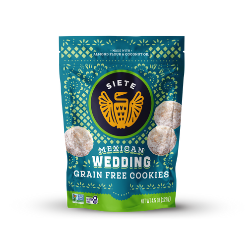 Siete Mexican Wedding Grain Free Cookies 128g