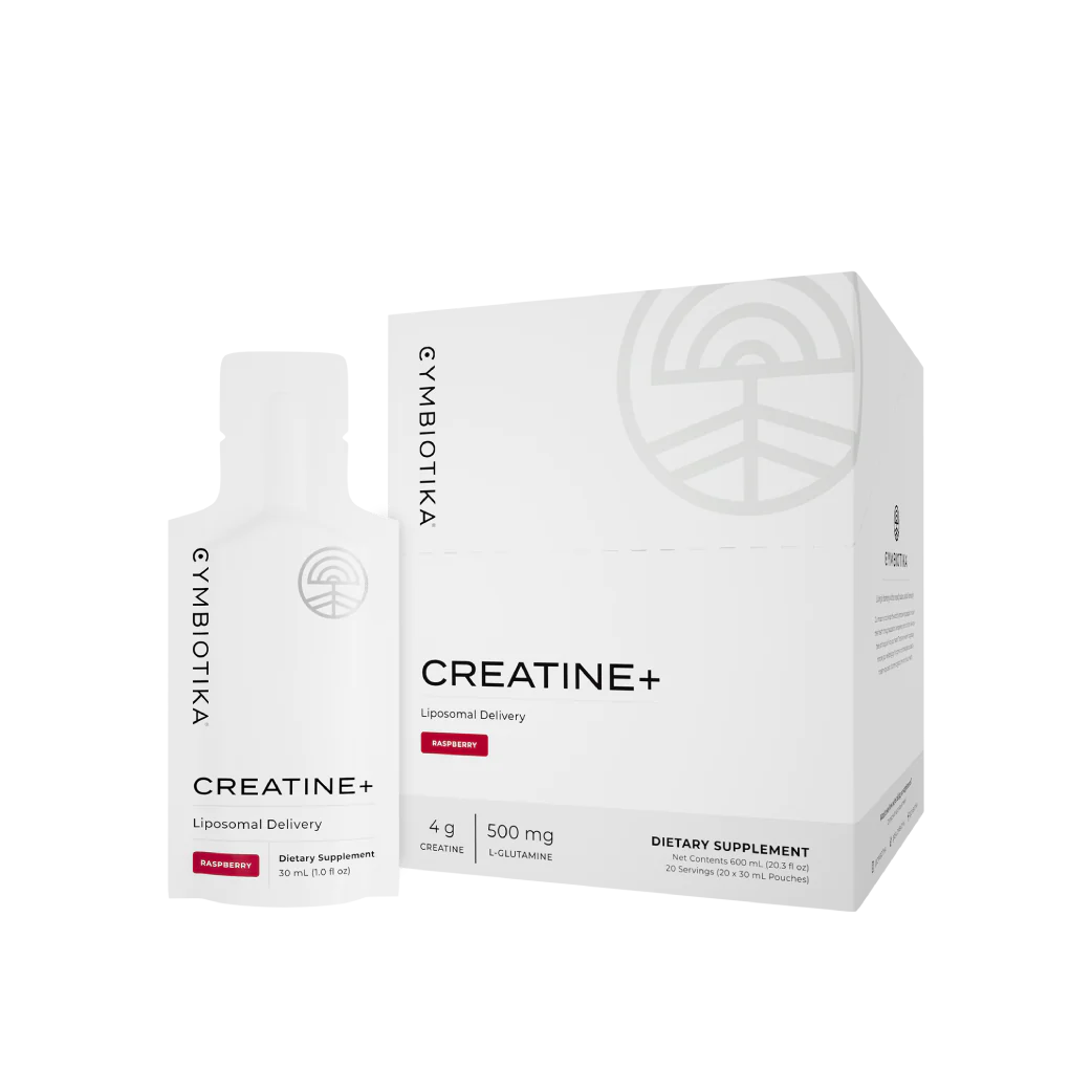 Cymbiotika Creatine+ w/ L-Glutamine Raspberry