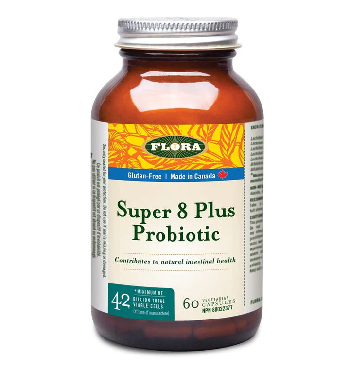 Flora - Super 8 Plus Probiotic - 60 caps