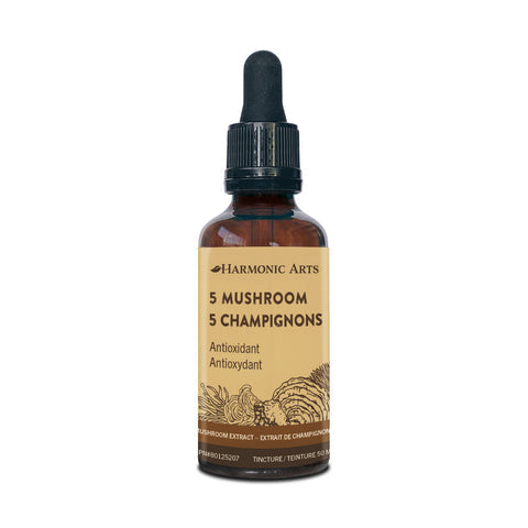 Harmonic Arts 5 Mushroom Tincture 50mL